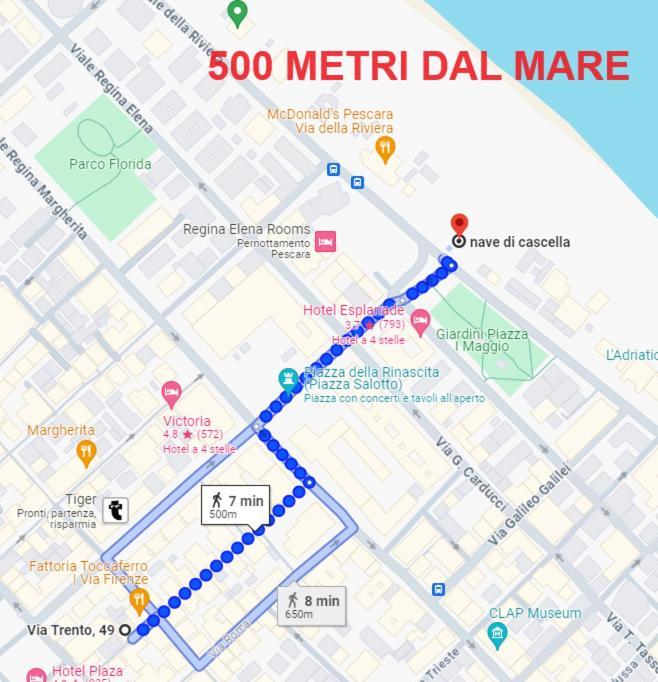 Indipendent Mini Apartment Pescara Centro Экстерьер фото